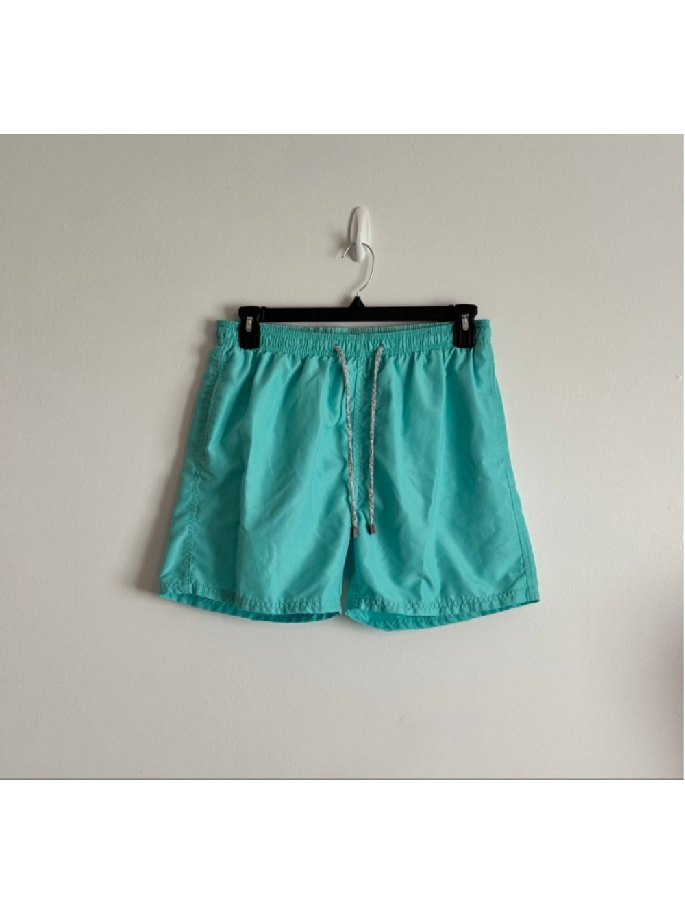 Men's Exist Swim Teal Swim Trunks Size S
